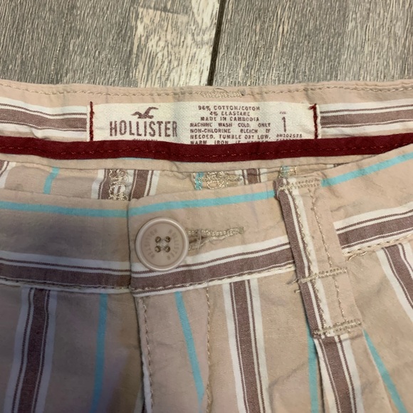 Hollister Striped Tie Shorts - Picture 3 of 3
